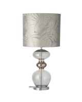 Ebb & Flow Fern Leaves Wild - Sølv m/ Futura bordlampe