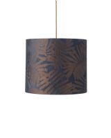 Ebb & Flow Fern Leaves Wild - Blå m/ pendel