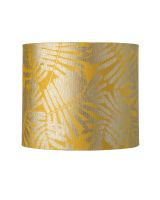 Ebb & Flow Fern Leaves Wild - Gul - Ø35 - Stofskærm Ebb & Flow Fern Leaves Wild - Gul - Ø35 - Stofskærm