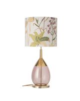 Ebb & Flow Lute Lampefod - Obsidian/Guld m/ SH101013 lampeskærm Ebb & Flow Lute Lampefod - Obsidian/Guld m/ SH101013 lampeskærm