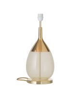 Ebb & Flow Lute Lampefod - Alabaster/Guld - Guld base Ebb & Flow Lute Lampefod - Alabaster/Guld - Guld base