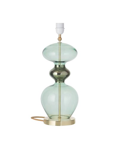 Ebb & Flow Futura Lampefod - Forest Green - Guld base Ebb & Flow Futura Lampefod - Forest Green - Guld base
