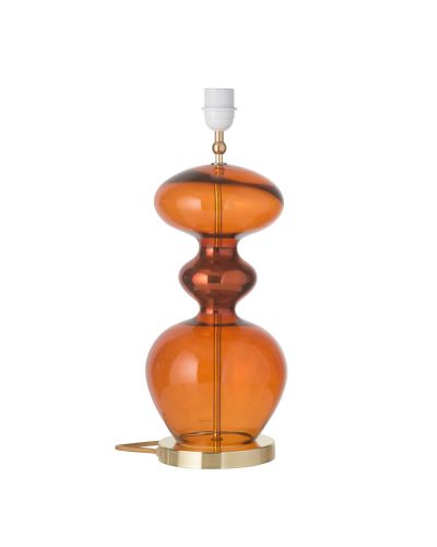 Ebb & Flow Futura Lampefod - Rust - Guld base Ebb & Flow Futura Lampefod - Rust - Guld base