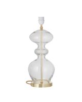 Ebb & Flow Futura Lampefod - Krystal - Guld base Ebb & Flow Futura Lampefod - Krystal - Guld base