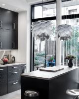 Umage Silvia Medium  - Børstet Stål - Ø50- Pendeler