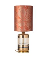 Ebb & Flow Pillar Lampefod - Røgfarvet/Guld m/ SH101059 lampeskærm Ebb & Flow Pillar Lampefod - Røgfarvet/Guld m/ SH101059 lampeskærm