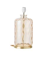 Ebb & Flow Pillar Lampefod - Gylden Dimples - Guld base Ebb & Flow Pillar Lampefod - Gylden Dimples - Guld base