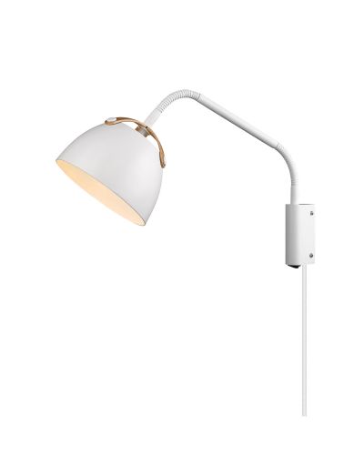 Halo Design Oslo Væglampe - Hvid - Ø16 Halo Design Oslo Væglampe - Hvid - Ø16