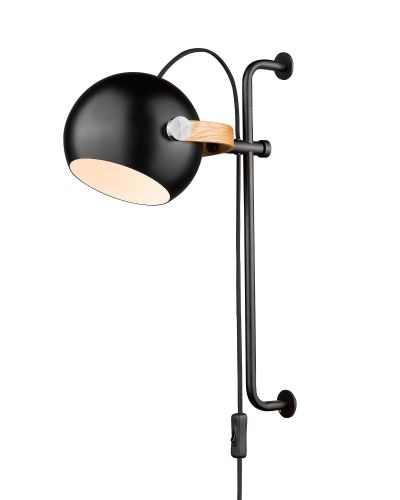 Halo Design DC Væglampe - Sort - Ø18 - Long Halo Design DC Væglampe - Sort - Ø18 - Long