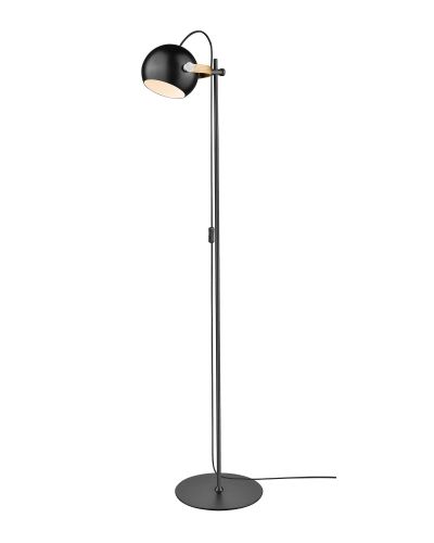 Design DC Gulvlampe - hoved - Sort - Ø18