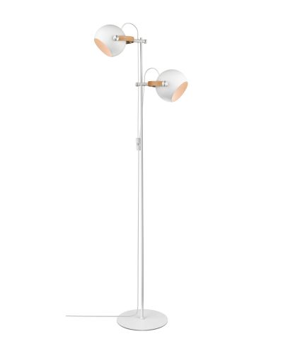 Halo Design DC Gulvlampe - 2 hoveder - Hvid - Ø18 Halo Design DC Gulvlampe - 2 hoveder - Hvid - Ø18