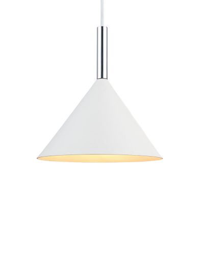 Halo Design Nysø Pendel - Hvid/Krom Halo Design Nysø Pendel - Hvid/Krom