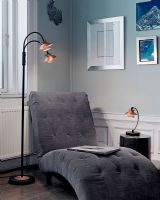 Halo Design Dallas Glas Duo Gulvlampe - Kobber