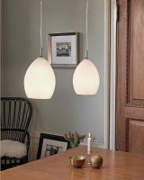 Halo Design Fashion Pendel - Opal