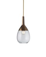 Ebb & Flow Lute, 14cm Klar/Kobber Ebb & Flow Lute, 14cm Klar/Kobber