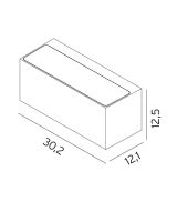 Norlys Asker Big Up/Down Væglampe