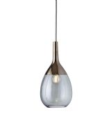 Ebb & Flow Lute, 14cm Topaz blå/Platinium