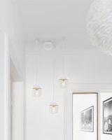 Umage Cannonball Pendelophæng - Trio - Hvid m/ Acorn Umage Cannonball Pendelophæng - Trio - Hvid m/ Acorn