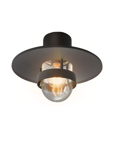 Norlys Bergen Loftlampe - Udendørs - Sort Norlys Bergen Loftlampe - Udendørs - Sort