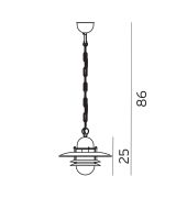 Norlys Oslo Loftlampe