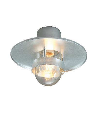 Norlys Bergen Loftlampe - Udendørs - Galvaniseret Norlys Bergen Loftlampe - Udendørs - Galvaniseret