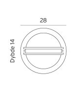 Norlys Bremen Væglampe - Galvaniseret Norlys Bremen Væglampe - Galvaniseret