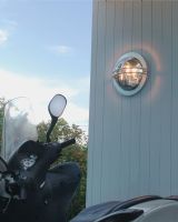 Norlys Bremen Væglampe - Galvaniseret, Klar