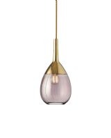 Ebb & Flow Lute, 14cm Obsidian/Guld