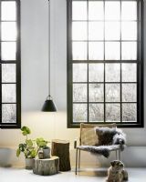 Nordlux Strap 27 - Sort m/ sort rem Nordlux Strap 27 - Sort m/ sort rem