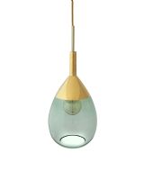 Ebb & Flow Lute, 22cm Grøn/Guld Ebb & Flow Lute, 22cm Grøn/Guld