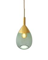 Ebb & Flow Lute, 22cm Grøn/Guld Ebb & Flow Lute, 22cm Grøn/Guld