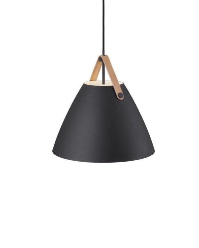 Nordlux Strap 36 - Sort m/ brun rem Nordlux Strap 36 - Sort m/ brun rem