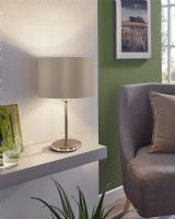 Eglo Maserlo Bord Ø23 - Taupe