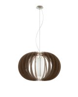 Eglo Stellato 3 Pendel Ø70 - Opal/nød Eglo Stellato 3 Pendel Ø70 - Opal/nød