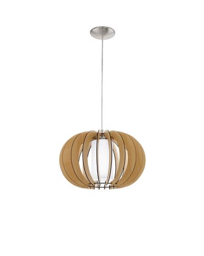 Eglo Stellato 1 Pendel Ø40 - Opal/ahorn Eglo Stellato 1 Pendel Ø40 - Opal/ahorn