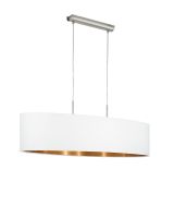 Eglo Pasteri Pendel 100cm - Hvid/kobber