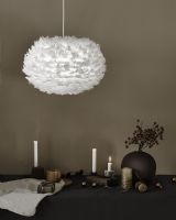Umage EOS Large, hvid m/ hvid pendel Umage EOS Large, hvid m/ hvid pendel