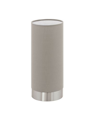 Eglo Pasteri Bordlampe - Taupe Eglo Pasteri Bordlampe - Taupe