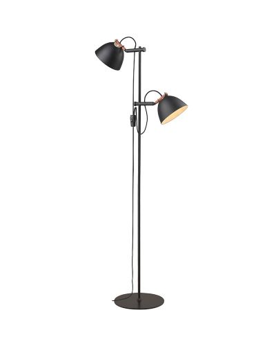 Halo Design Århus Gulvlampe 2-arme - Sort Halo Design Århus Gulvlampe 2-arme - Sort
