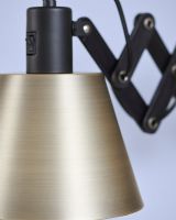 Halo Design Vintage Væglampe - Messing/Sort