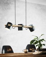 Eglo Hornwood Langbordspendel 3L - Sort