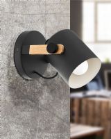 Eglo Hornwood Væglampe - Sort