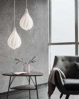 Alva Pendel Lampeskærm - Hvid, Medium Alva Pendel Lampeskærm - Hvid, Medium